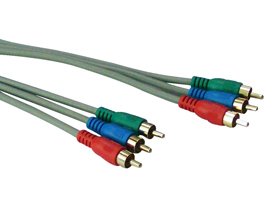 SCART 21PIN Plug / 3 x RCA Plug