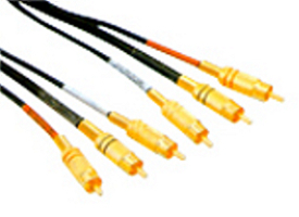 3 x RCA Plug + SR / 3 x RCA Plug + SR