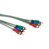 SCART 21PIN Plug / 3 x RCA Plug