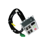 4 x USB A Type Female + DC Jack / Housing